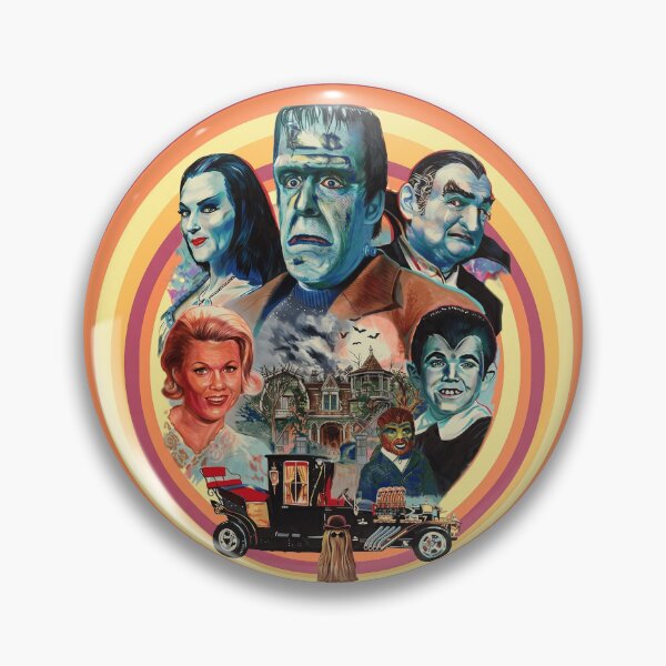 Item preview, Retro Horror Faces Circle designed and sold by anderson26.