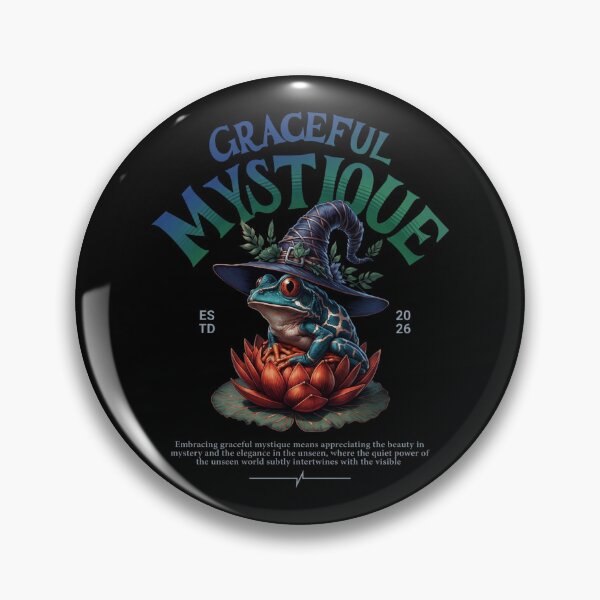 Item preview, Mystic Frog Wizard Graceful Lotus Witchy Botanical Tee designed and sold by Ada’s Mystic Atelier .