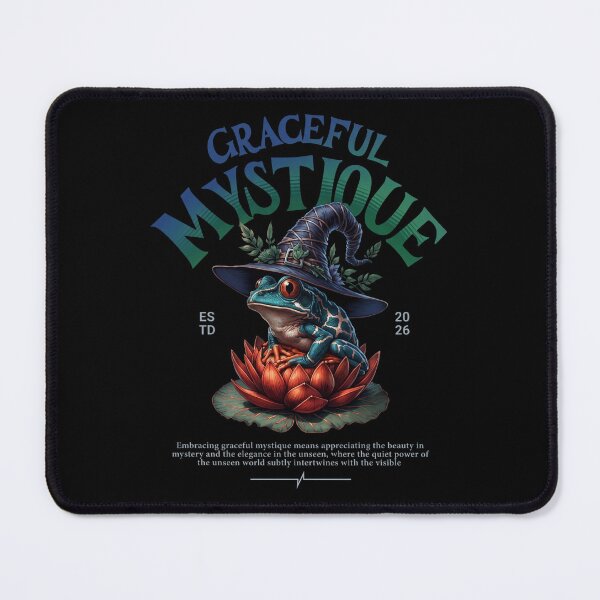 Item preview, Mystic Frog Wizard Graceful Lotus Witchy Botanical Tee designed and sold by Ada’s Mystic Atelier .