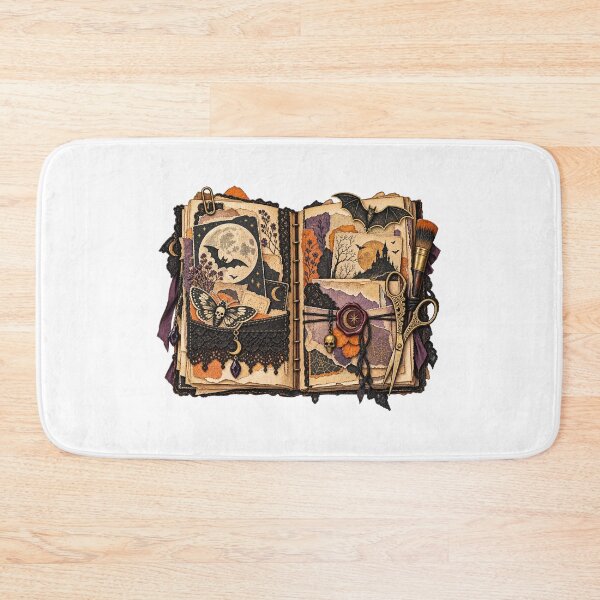 Item preview, Halloween Junk Journal Vintage Ephemera Craft Art designed and sold by UrbanCanvvas.