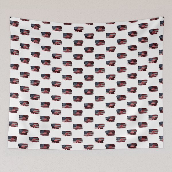 Item preview, Distressed American Flag with Peterbilt Logo Vintage Style Design designed and sold by matrixyt.