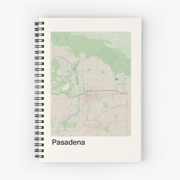 Item preview, Pasadena Minimalistic Map Art designed and sold by MapsNerd.