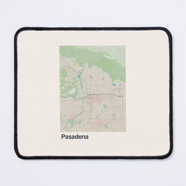 Item preview, Pasadena Minimalistic Map Art designed and sold by MapsNerd.
