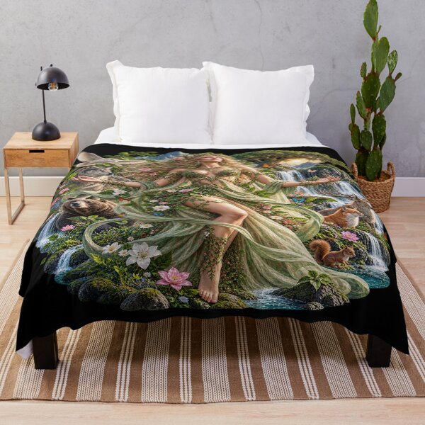 Item preview, Nature Goddess – Queen of the Living Earth designed and sold by TroviTutto.