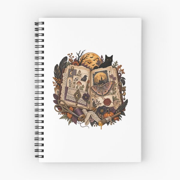 Item preview, Spooky Junk Journal Papercrafter Moonlit Collage designed and sold by UrbanCanvvas.