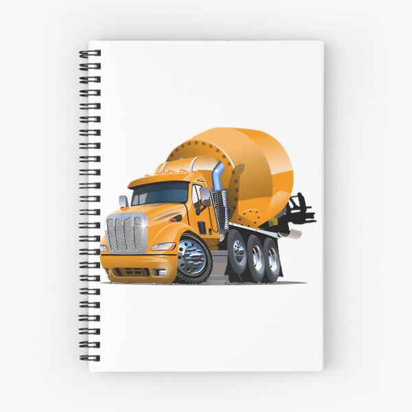 Item preview, Cute Cartoon Mixer Truck Illustration for Kids and Construction Fans designed and sold by matrixyt.