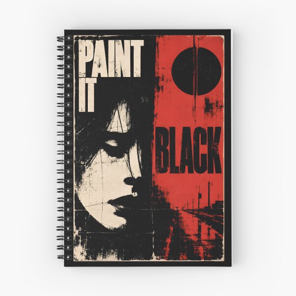 Item preview, Paint It Black Again designed and sold by Wanderdreaming.