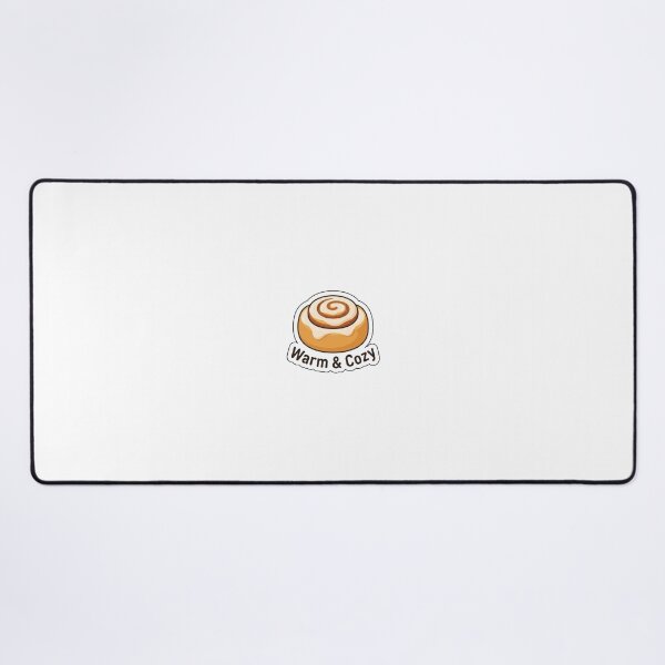 Item preview, Warm & Cozy Cinnamon Roll - Bakery Typography Sticker designed and sold by SimpleP.