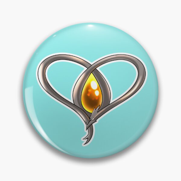 Item preview, Metal heart with a fire amber designed and sold by EniShiju.