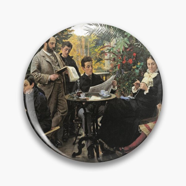 Item preview, The Hirschsprung Family Portrait (1881) - Peder Severin Kroyer designed and sold by SALON DES ARTS.