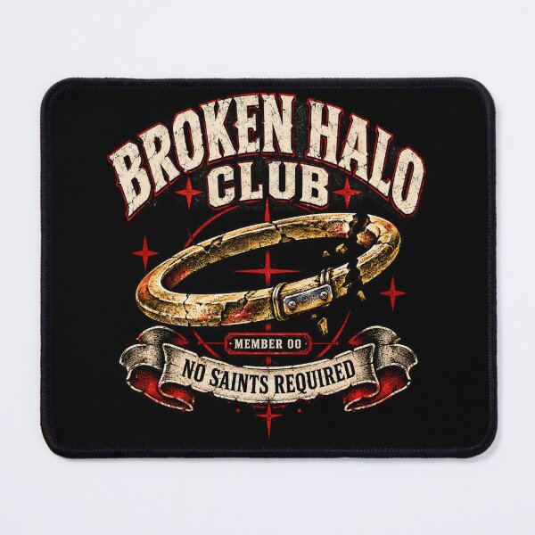 Item preview, Broken Halo Club – No Saints Required designed and sold by PhilllandArt.