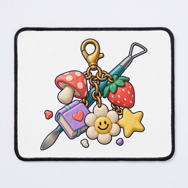 Item preview, Polymer Clay Bag Charm Maker Cute Craft Design designed and sold by UrbanCanvvas.