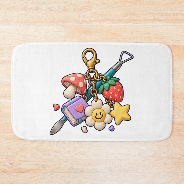 Item preview, Polymer Clay Bag Charm Maker Cute Craft Design designed and sold by UrbanCanvvas.
