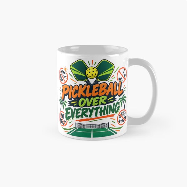 Item preview, pickleball artwork, pickleball player, pickleball court, pickleball lifestyle designed and sold by TrueArtVibes.