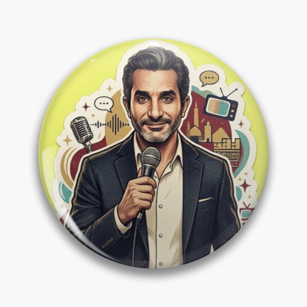 Item preview, Bassem Youssef Its A Lose Lose Situation Sticker designed and sold by KaBaRen.