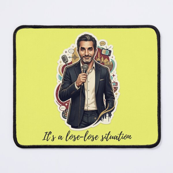 Item preview, Bassem Youssef Its A Lose Lose Situation Sticker designed and sold by KaBaRen.
