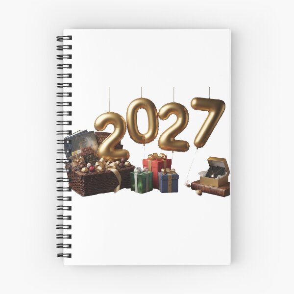 Item preview, 2027 New Year Celebration – Golden Numbers, Gifts and Luxury Festive Design designed and sold by 4U---Store.