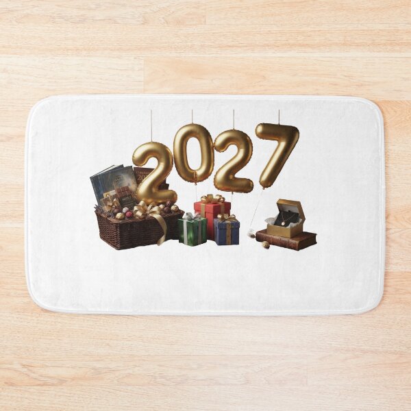 Item preview, 2027 New Year Celebration – Golden Numbers, Gifts and Luxury Festive Design designed and sold by 4U---Store.