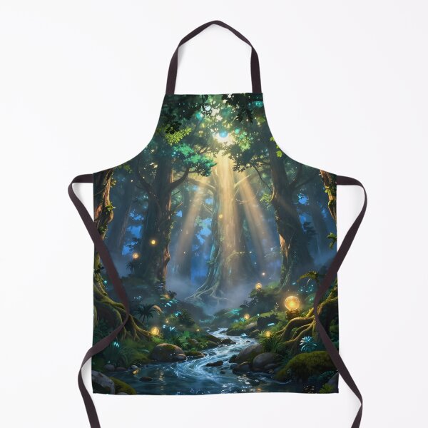 Item preview, Enchanted Ancient Forest Streaked with Sunlight designed and sold by Fanta-sticky.