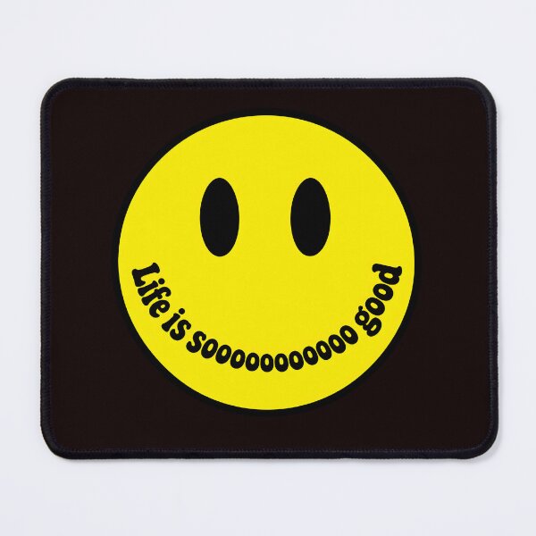 Item preview, Life is Sooooooo Good Smiley Face designed and sold by TheVibeBottle.