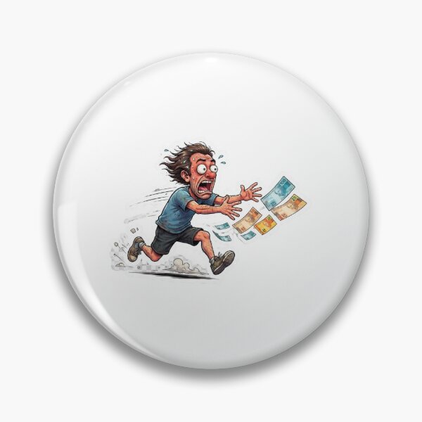 Item preview, Someone chasing after money designed and sold by rendaonline.