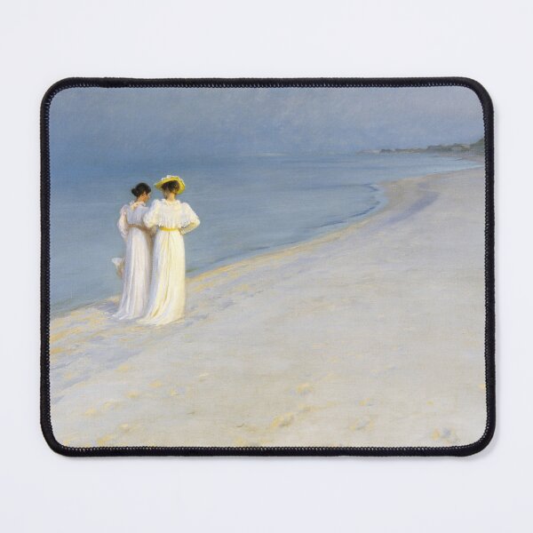 Item preview, Summer Evening on Skagen's Beach (1893) - Peder Severin Kroye designed and sold by SALON DES ARTS.