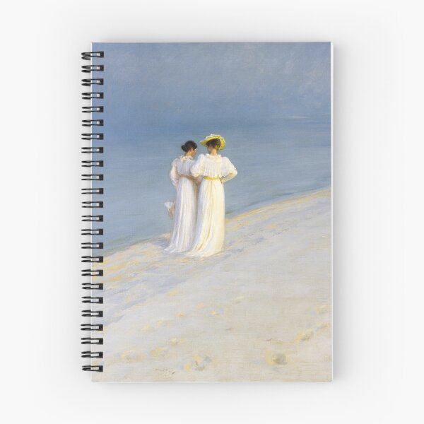 Item preview, Summer Evening on Skagen's Beach (1893) - Peder Severin Kroye designed and sold by SALON DES ARTS.