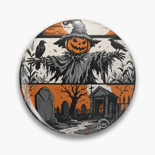 Item preview, Halloween Horror Movie Monsters - Spooky Scarecrow designed and sold by legendaryskins.