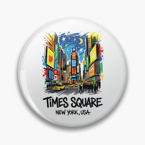 Item preview, Times Square New York City USA Art Print designed and sold by Merch by Das Design Studio.