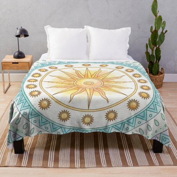 Item preview, Sun Mandala Radiant Sacred Geometry designed and sold by Dreamic.Art.