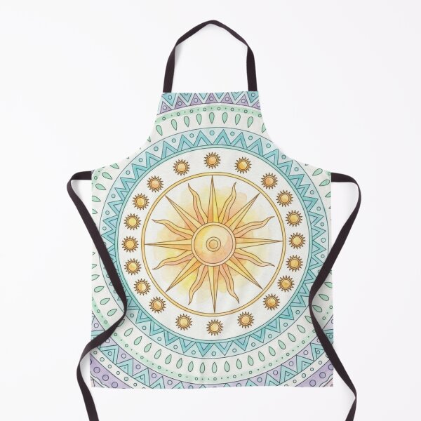 Item preview, Sun Mandala Radiant Sacred Geometry designed and sold by Dreamic.Art.