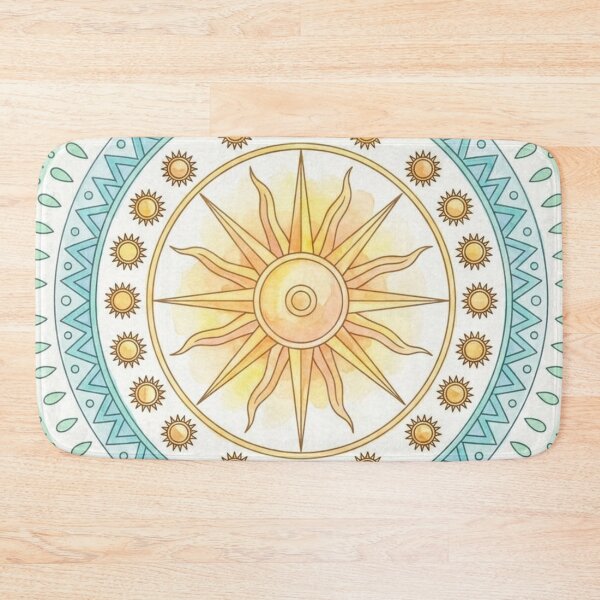 Item preview, Sun Mandala Radiant Sacred Geometry designed and sold by Dreamic.Art.