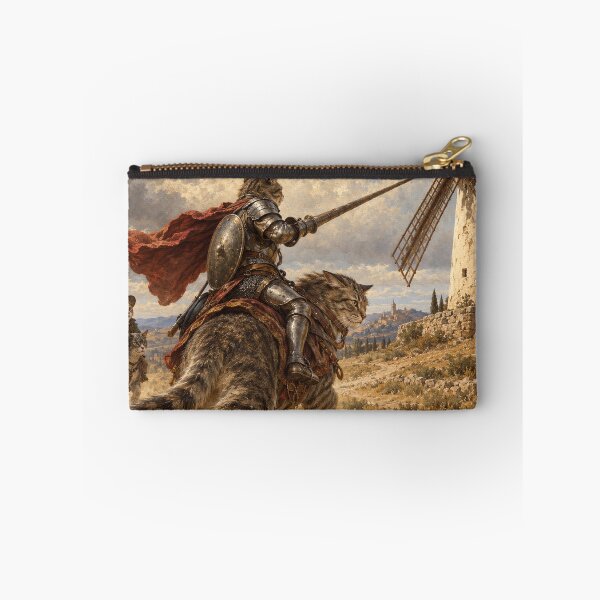 Item preview, Knight Cat Against the Mill designed and sold by Ocelot-T.