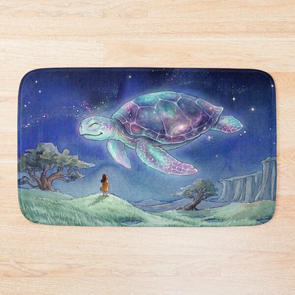 Item preview, Cosmic Sea Turtle Starlit Night designed and sold by Dreamic.Art.