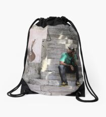 Sing me a Love Song Drawstring Bag