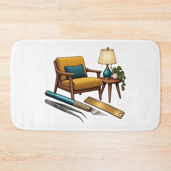 Item preview, Dollhouse Furniture Miniaturist One Twelfth Scale Art designed and sold by UrbanCanvvas.