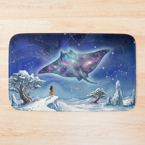 Item preview, Celestial Stingray Starlit Winter designed and sold by Dreamic.Art.