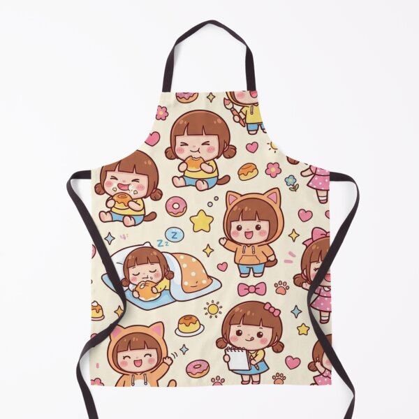 Item preview, Kawaii Sweet Girl Pattern designed and sold by lungpleecha.