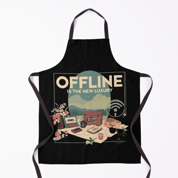 Item preview, Digital Detox Retro Vacation Graphic designed and sold by ChicTrendz.