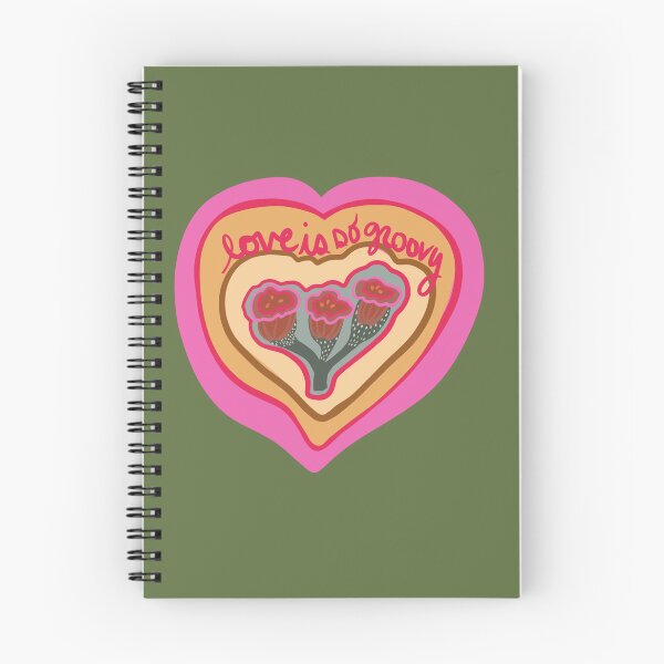 Item preview, Love is so groovy designed and sold by MayCartPrintArt.