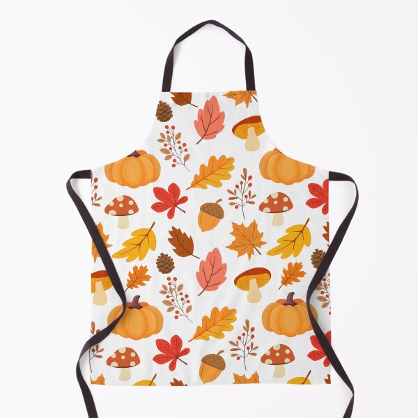 Item preview, Cozy Autumn Harvest Pattern with Pumpkins designed and sold by SmallDart Creations.