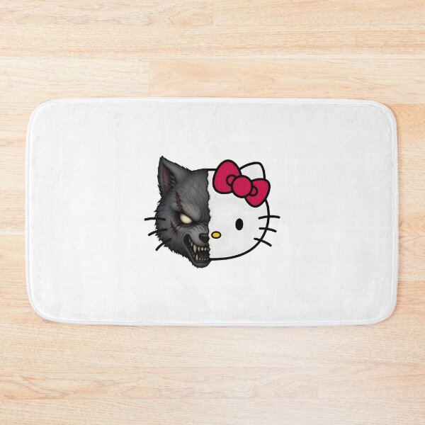 Item preview, Werewolf Kitty Illustration - Cute Feline with Wolf Features Design designed and sold by SARaza.