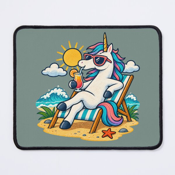 Item preview, Unicorn Mode – Sippin’ on Sunshine designed and sold by NinaCreator.