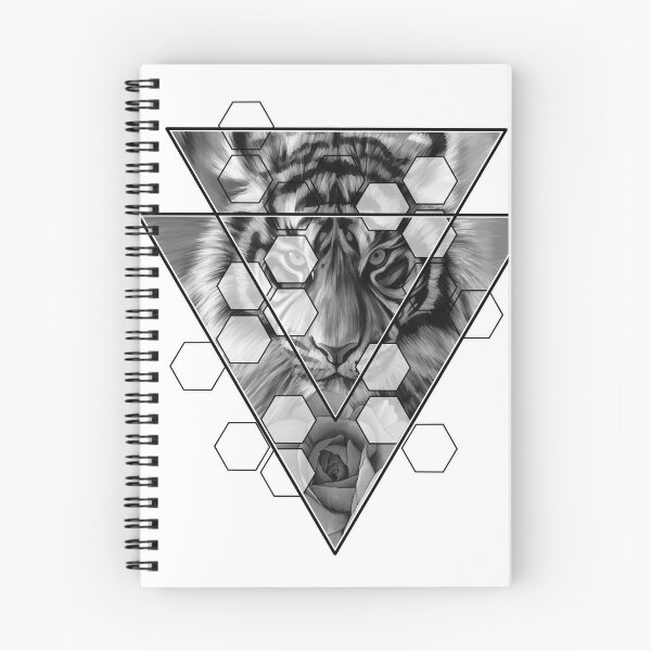 Item preview, Tiger Art Print Geometric  designed and sold by Kayden DiGiovanni.