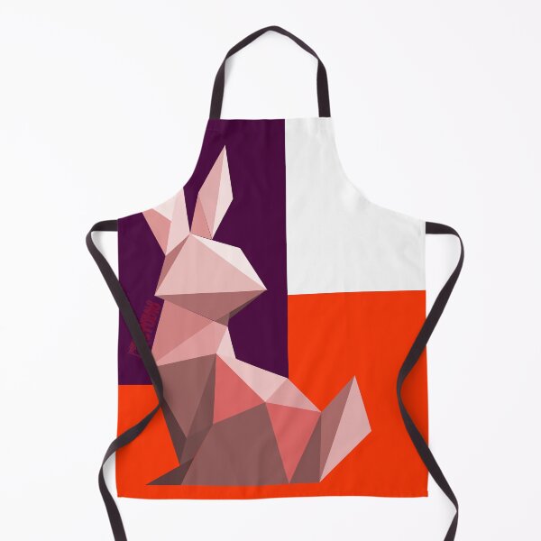 Item preview, Geometric Low Poly Rabbit - Modern Origami Art designed and sold by DraknaLo.