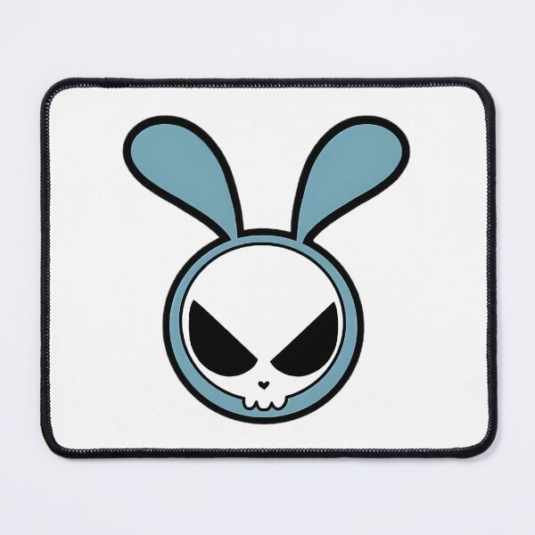 Item preview, Skull Bunny Illustration with Edgy Gothic Style and Dark Aesthetic designed and sold by SARaza.