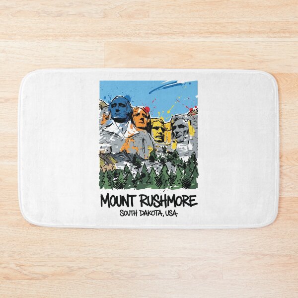 Item preview, Mount Rushmore South Dakota USA Art Print designed and sold by Merch by Das Design Studio.