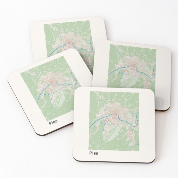 Item preview, Pisa Minimalistic Map Art designed and sold by MapsNerd.