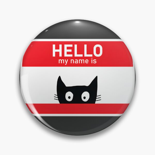 Item preview, Hello My Name Is - Bold Statement Design for Personal Expression designed and sold by SARaza.
