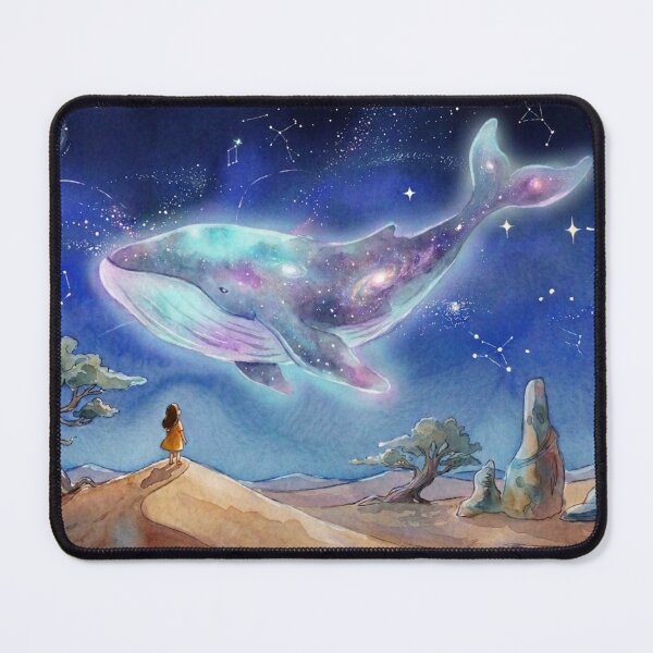 Item preview, Cosmic Whale Starry Night Sky designed and sold by Dreamic.Art.